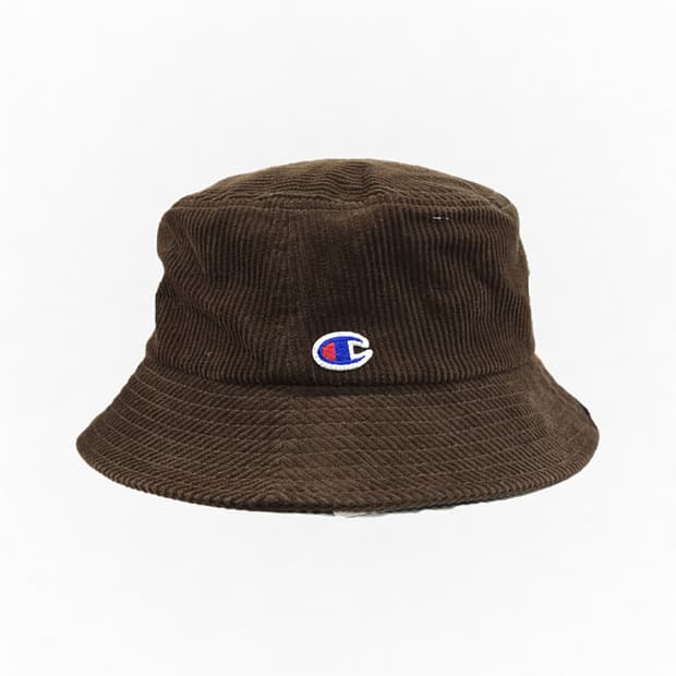 챔피온 코듀로이 브라운 버킷햇