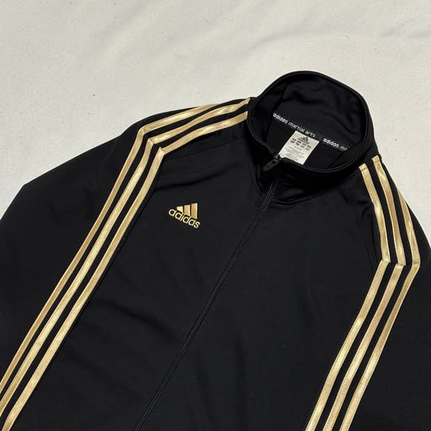 XL 아디다스 마샬아츠 골드라인 트랙탑