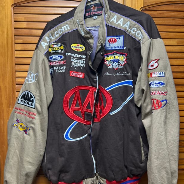 레이싱 바시티 자켓