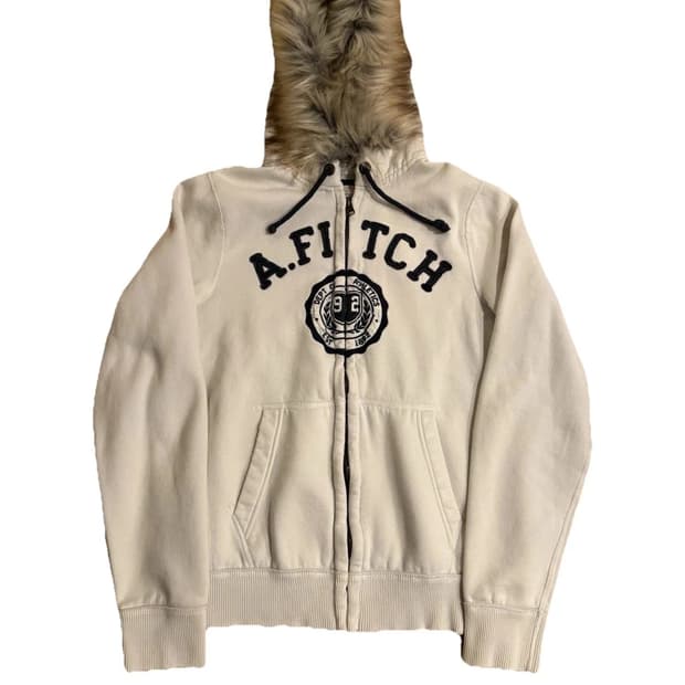 아베크롬비 앤 피치 퍼 후드 풀집업