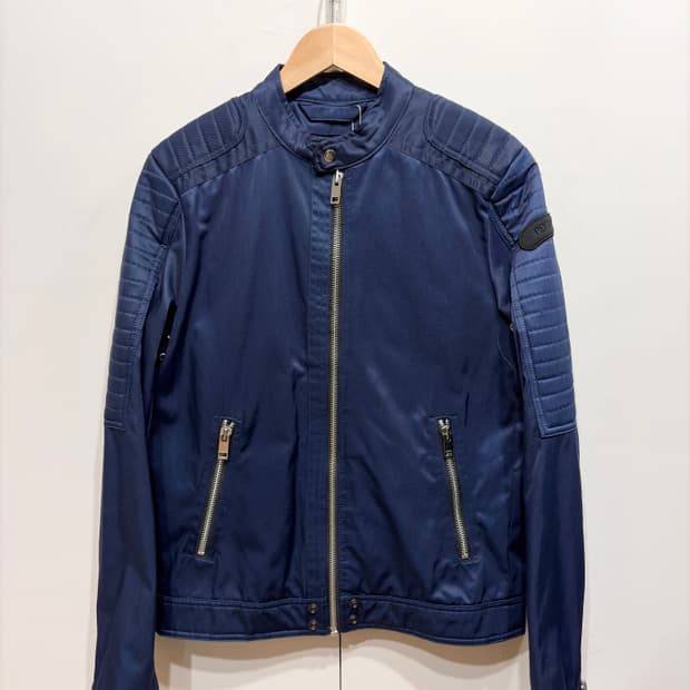 디젤 나일론 바이커 자켓