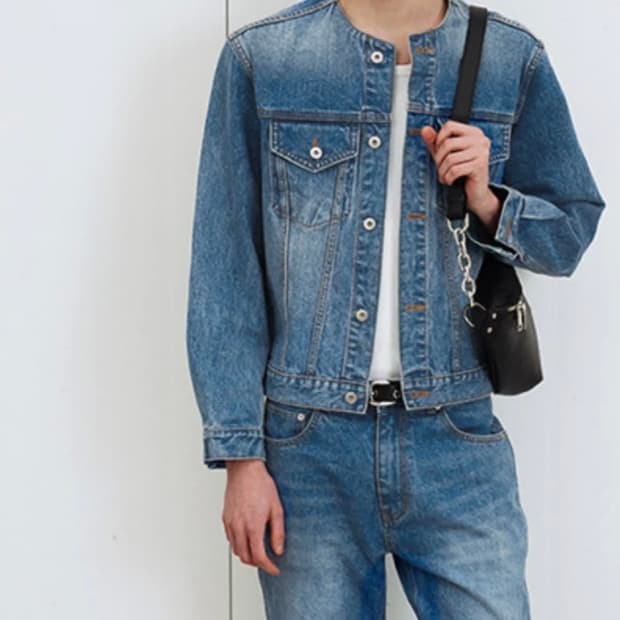 [Tonywack/XL] 데님 카라리스 자켓
