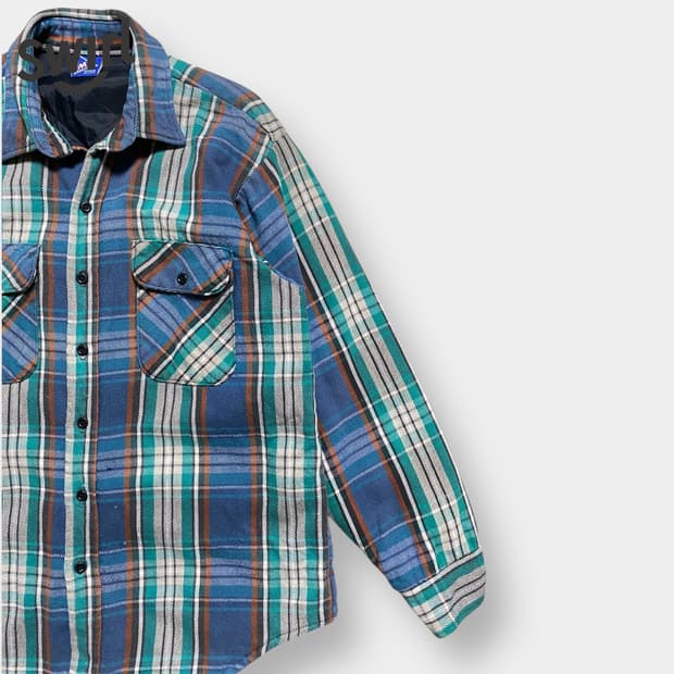 🌊80~90 mightmac quilting flannel shirts