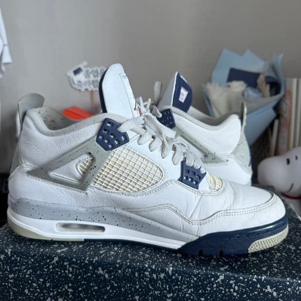 나이키 에어 조던 4 레트로 미드나잇 네이비 290