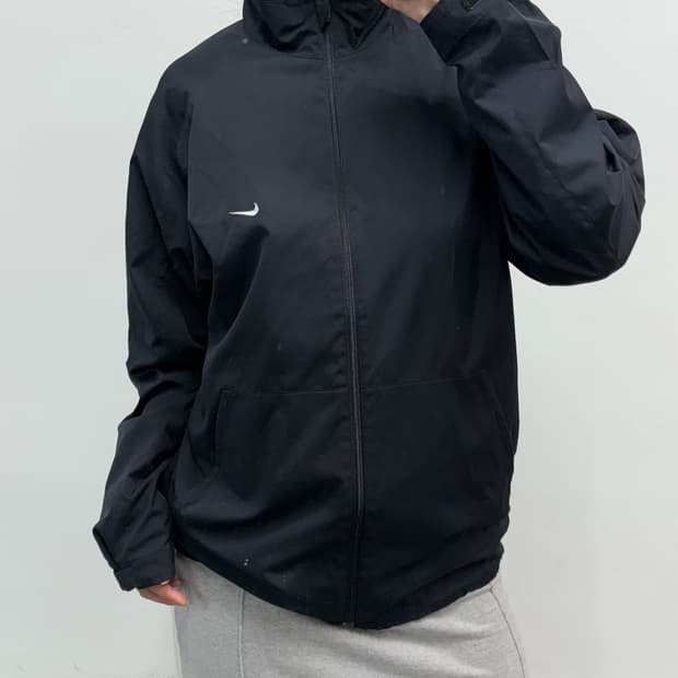 [XL] 나이키 블랙 바람막이
