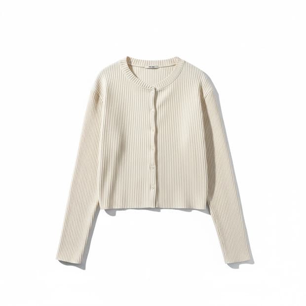 we are 위아 화이트 가디건 