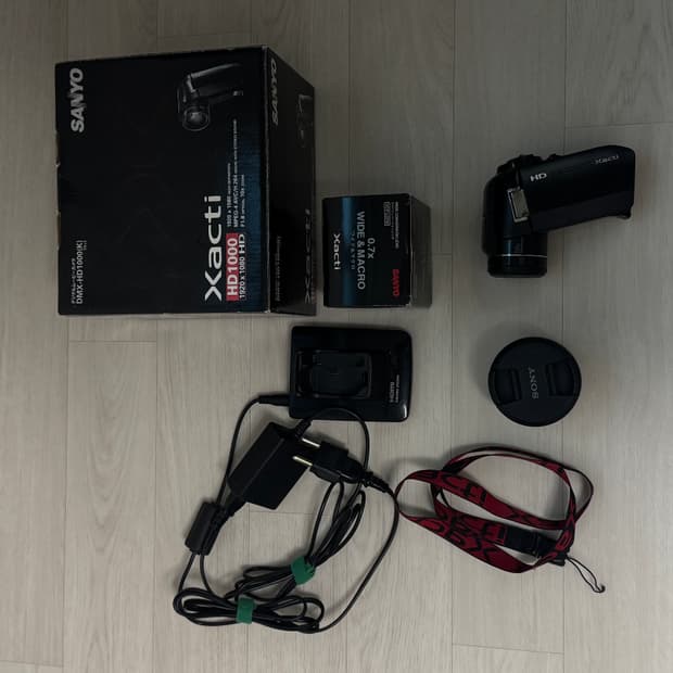 산요작티 hd1000 블랙 판매합니다.