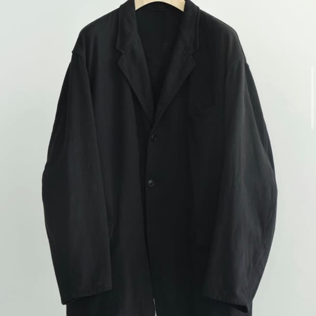 26 코모리 블랙 드릴 자켓