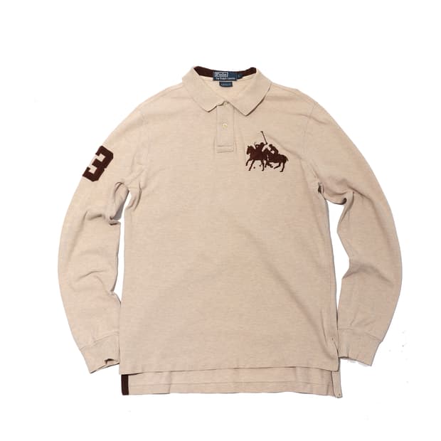 POLO RALPH LAUREN 커스텀핏 빅포니 카라티 size L