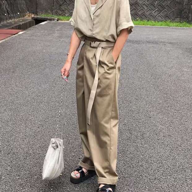 메종유레카 치노팬츠