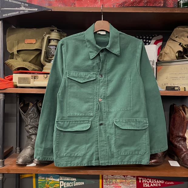 70s 프렌치 워크 자켓 / 빈티지 포켓 초어 자켓