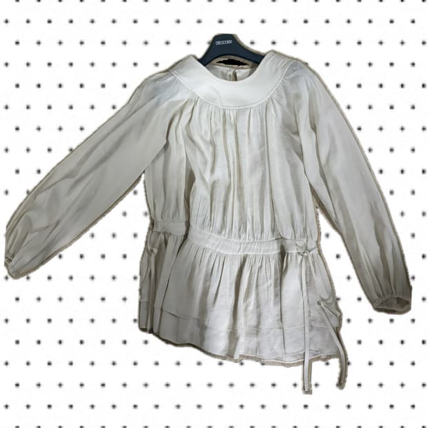 쉬폰 프릴 원피스