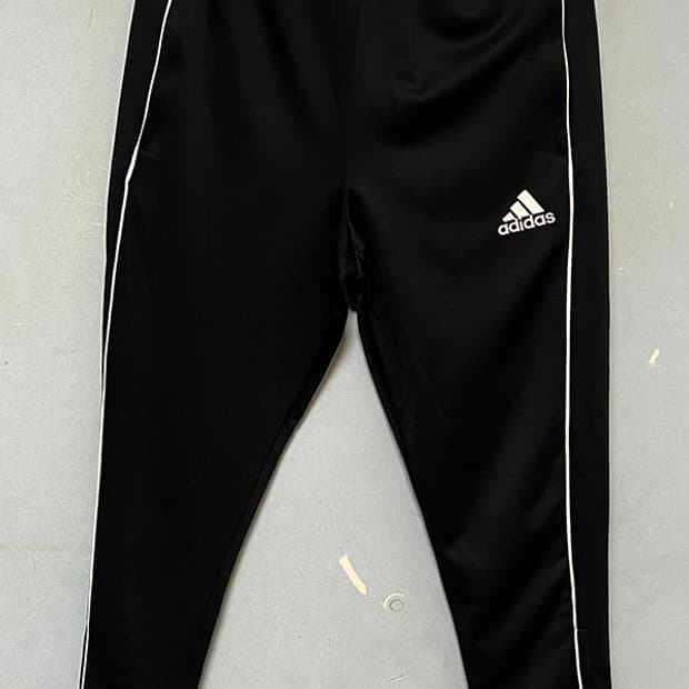 ADIDAS 아디다스 코어 18 남자 트레이닝 팬츠 블랙 여름 M 30