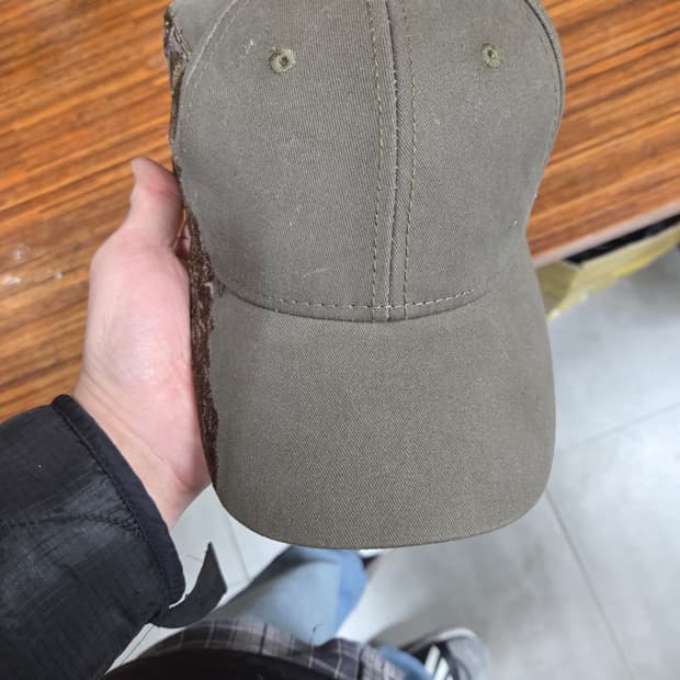 Dri duck 빈티지 코튼 볼캡 모자 프리 