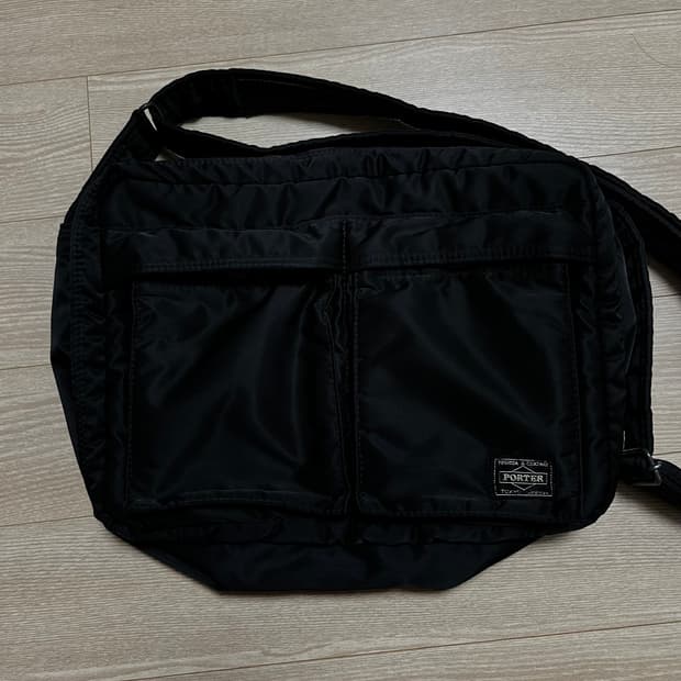 요시다포터 porter 탱커 숄더백 블랙 라지 L