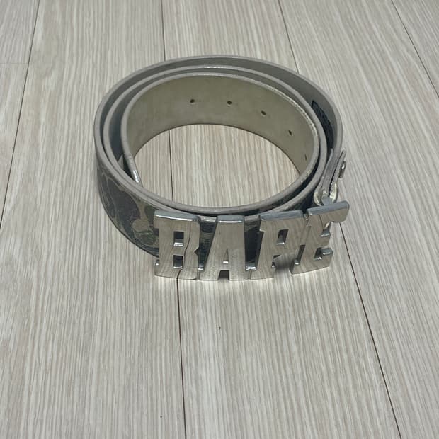 베이프 Bape 카모 벨트