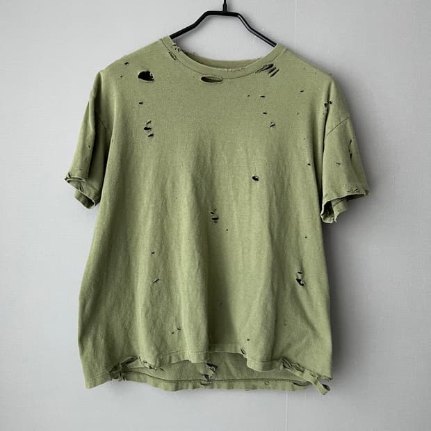 오라리 디스트레스트 티셔츠