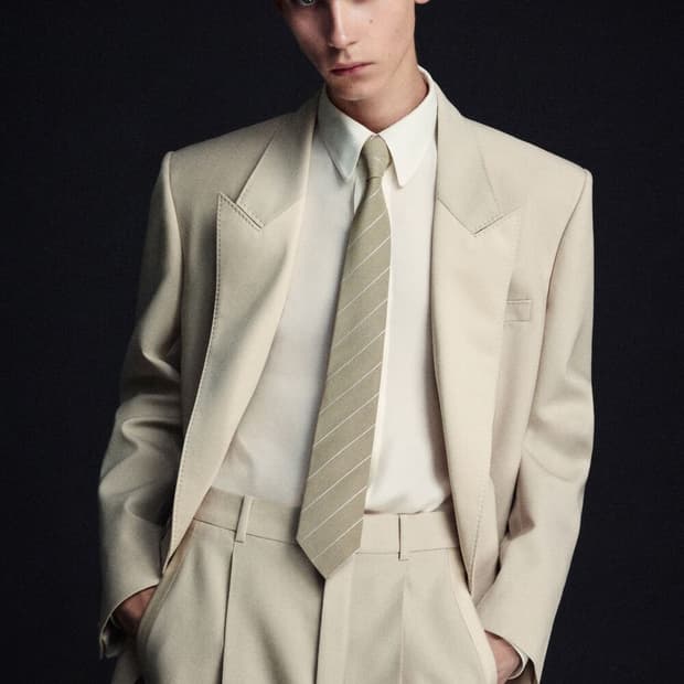 [차은우님 착용] 생로랑 25ss 더블 브레스티드 자켓