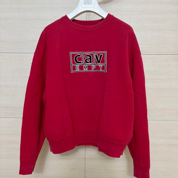 18FW 카브엠트 c a v BOX CREW NECK