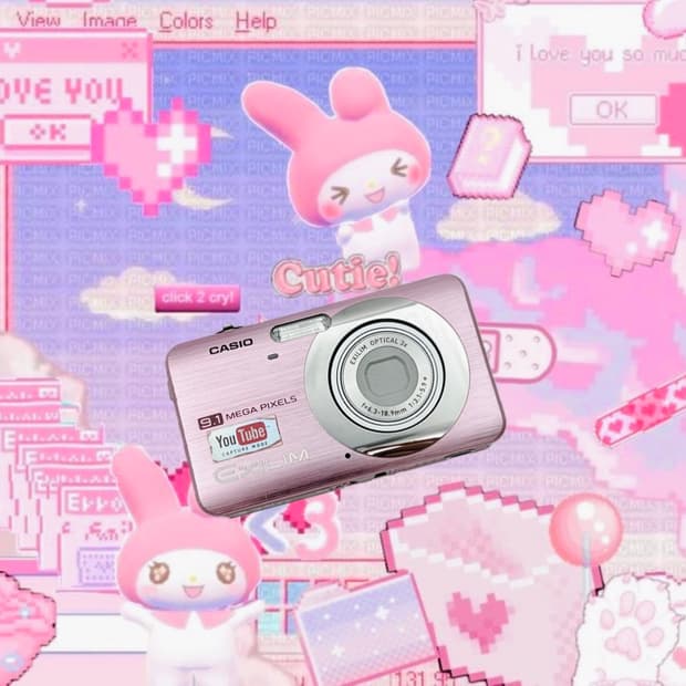 💕유인&카리나💕 카시오 엑슬림 EX-Z80 핑크 디카 디지털 카메라