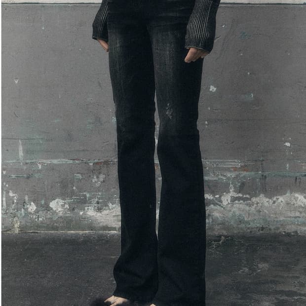 보헤미안 서울 DARKNESS BOOTCUT JEANS 부츠컷팬츠
