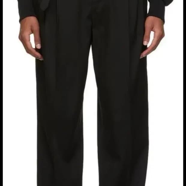 구매) 르메르 20ss 플리츠 벨티드팬츠 46