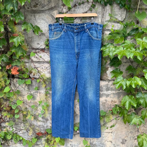 90s levis usa 517 웨스턴 부츠컷 데님 팬츠 리바이스