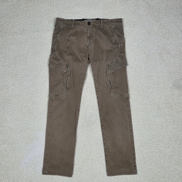 [스톤아일랜드] TYPE SK 가먼트 다잉 코튼 카고 팬츠 | 00256