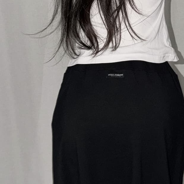 돌체앤가바나 Beachwear 모달 스커트