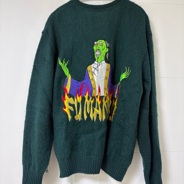 와코마리아 모헤어 가디건