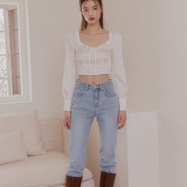 낫유어로즈 아이리스 블라우스