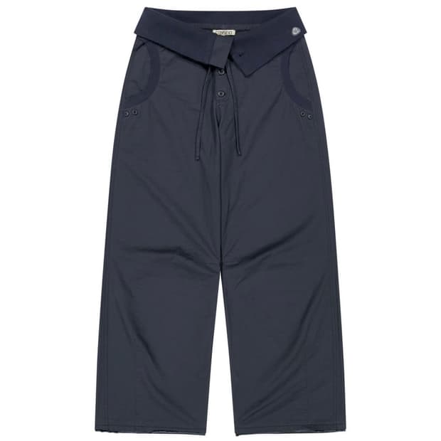 (0) 코이세이오 플로우 폴드 팬츠 네이비