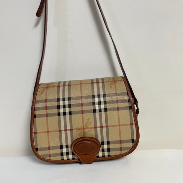버버리 정품 노바 체크 크로스백