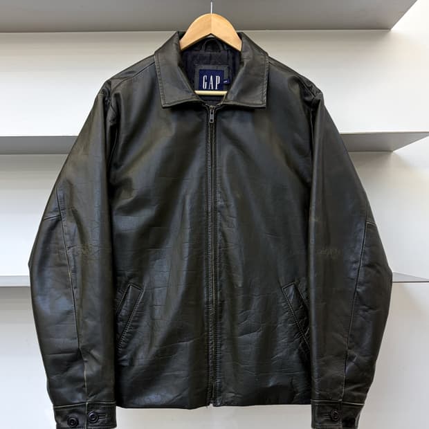 올드 갭 레더 자켓