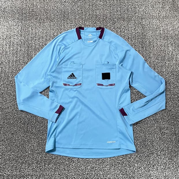 빈티지9. 아디다스 레프리 12 롱 슬리브 저지 축구티 긴팔티셔츠