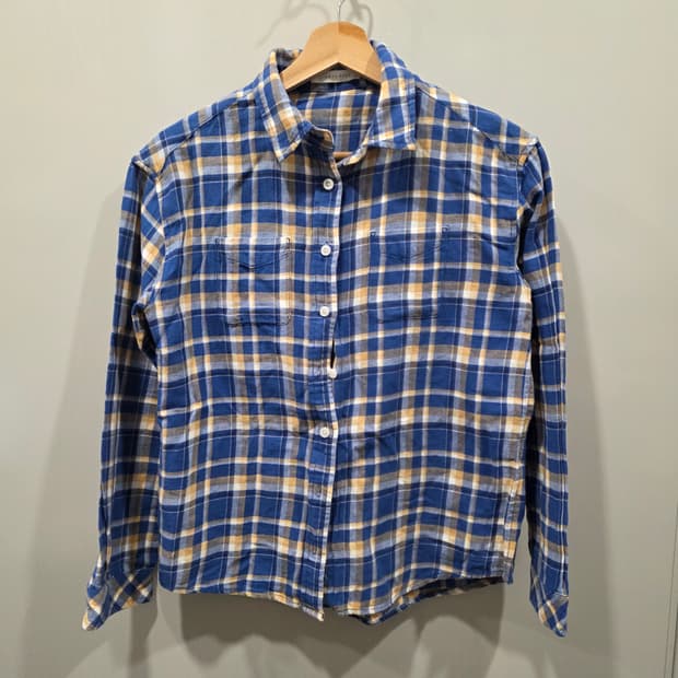 LOWRYS FARM 일본 체크 카라셔츠