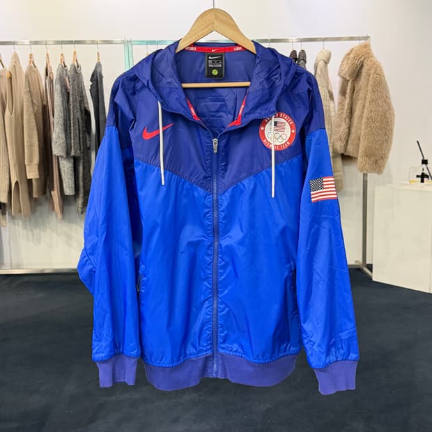 [XL] 나이키 윈드러너 팀USA 바람막이