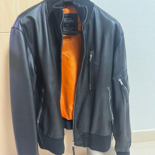 밀텍 소가죽 MA-1 52사이즈 / 국내 105~XL