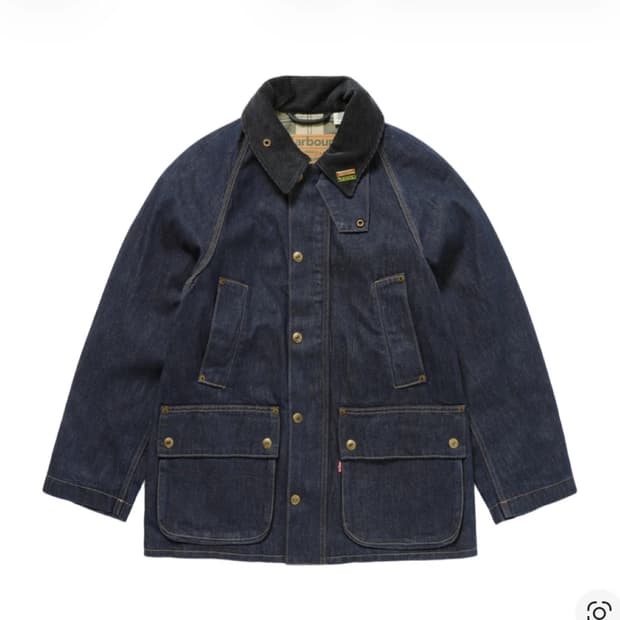 바버 리바이스 비데일 데님 자켓