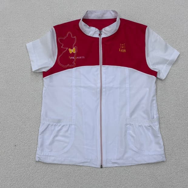 105 링스스포츠 여성 반팔 집업 0309E