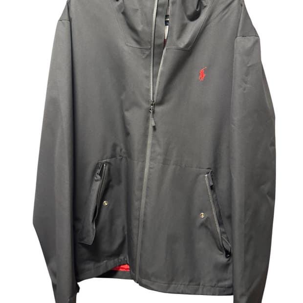Polo Ralph Lauren Black Hood Windbreaker