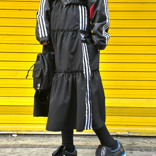 커스텀 캉캉 플레어 스커트 블랙