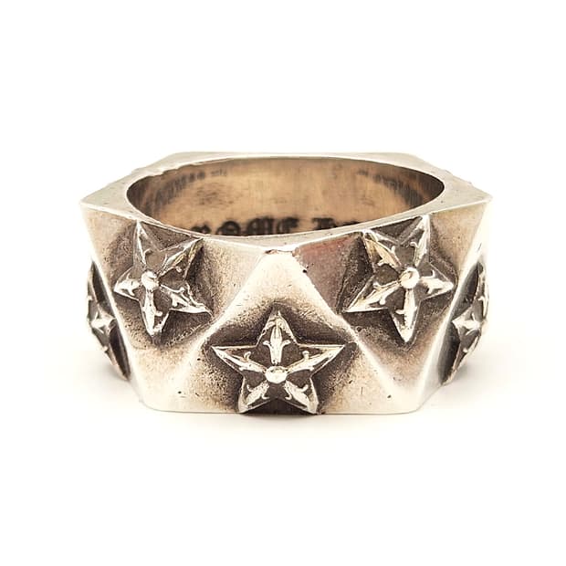 [20] 크롬하츠 스타 펜타곤 링 B1213C205