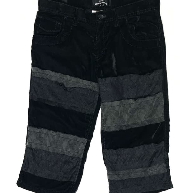 Comme des Garcons 벨루아 카프리 팬츠 