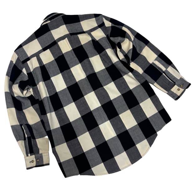 BAROCCO 빅 버팔로 체크 플란넬 셔츠