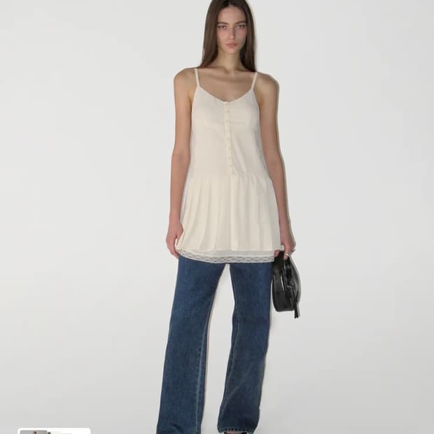 썬번프로젝트 레이스 원피스