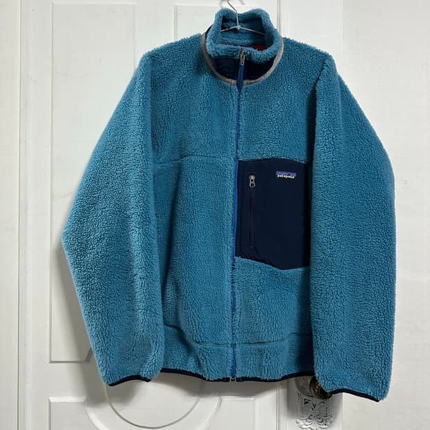 파타고니아 언더워터 블루 클래식 레트로 X 플리스
