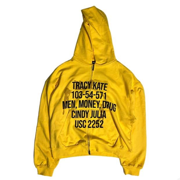 구매글) 파코서플라이 트레이시 집업 후디 옐로우 1/2사이즈 구합니다