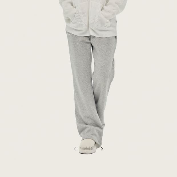 클리시어 후드 집업 화이트 