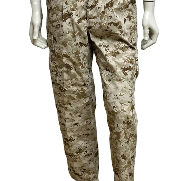 미해병대 데저트 마펫 전투복 바지 하의 (S/S) (S)